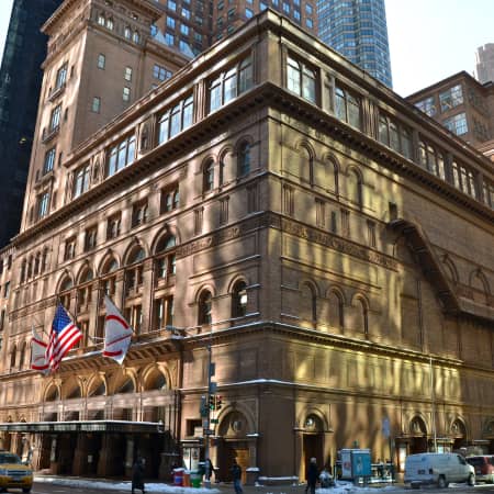 Outside of Carnegie Hall
