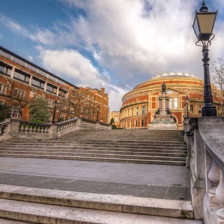 Royal Albert Hall in South Kensington